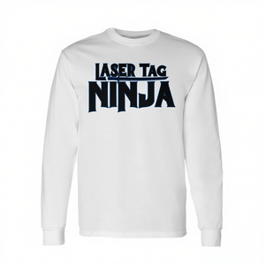 Camiseta de manga larga Laser Tag Ninja con diseño gráfico premium para jugadores - Product Image 2