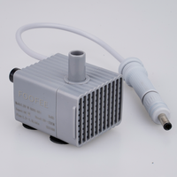 FOOFEE Pompe submersible ultra-silencieuse 30dB DC-Économie d'énergie, durée de vie de plus de 20,000 heures pour les distributeurs d'eau et les fontaines pour animaux de compagnie