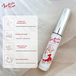 Colle liquide à séchage rapide pour extensions de <span class=keywords><strong>cils</strong></span> - Imperméable Hypoallergénique Sans formaldéhyde Adhésif pour <span class=keywords><strong>cils</strong></span> <span class=keywords><strong>semi</strong></span>-permanents - Product Image 1