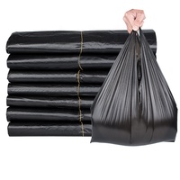 Rouleau de sac poubelle Extra-épais de 27l à 240l, sac de déchets noir, à revêtement robuste, prix d'usine, nouveau