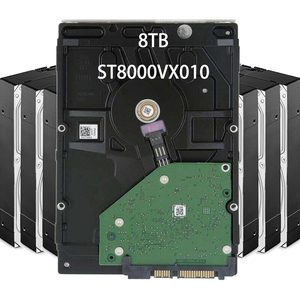 ST8000VX010 8TB 3,5-inch HDD-monitoropslagoplossing Harde schijf 24/7 High-definition video-opname 5900 RPM snelheid SATA3.0 6 GB/s - Product Image 1