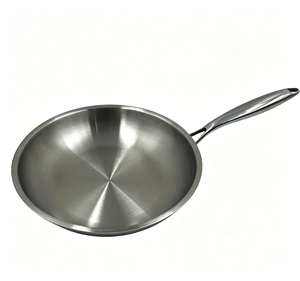 Sartén Antiadherente FLEY de 26 cm, Sufuria 4 en 1, de Acero Inoxidable Resistente, Portátil para Cocina de Inducción y Gas - Product Image 4