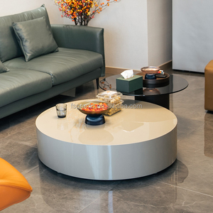 ชุดโต๊ะกาแฟไม้สำหรับห้องนั่งเล่น,โต๊ะกลางเฟอร์นิเจอร์และโต๊ะข้างบ้าน - Product Image 4