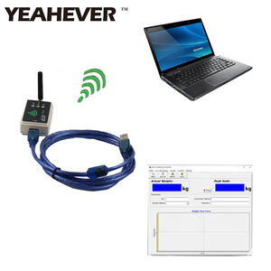 USBor RS232 를 가진 컴퓨터에 무선 무게를 다는 가늠자 - Product Image 1