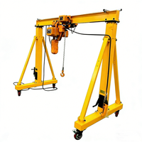 Mini-grue portative de qualité supérieure pour levage industriel, structure stable, vente en gros