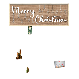 Decoración de pared hecha a mano, nueva decoración navideña clásica de madera artesanal, regalo para el hogar, nueva decoración festiva personalizada de Halloween. - Product Image 1