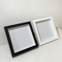 20X20 Cm Blanc Ombre Boîte Cadre Intérieur Taille 0.78 Pouces Profond Cadre Polystyrène 3D Boîte Cadre