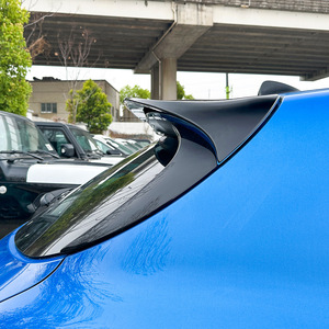 Alerón Trasero Alfa Romeo Tonale, Negro Piano, Textura de Fibra de Carbono, Estilo Ducktail, 2023 - Product Image 3