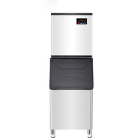 Machine à glace floconneuse 300 kg 24h, machine à fabriquer des blocs de glace, machine à glace neige automatique commerciale pour les entreprises, prix alimentaire