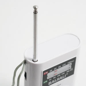 Pocket AM/FM Radio, Ultra-Compact 85g Retro Design with Built-In Speaker & Lanyard - Product Image 4