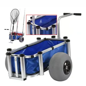 Wholesale Balloon Wheel Fishing Cart For Your Next Lake Trip
