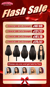 Venta al por Mayor de Productos Nuocheng, Pelucas de Cabello Humano Natural Color Vietnamita SDD, Lisas, para Mujeres Negras, Peluca sin Pegamento - Product Image 6