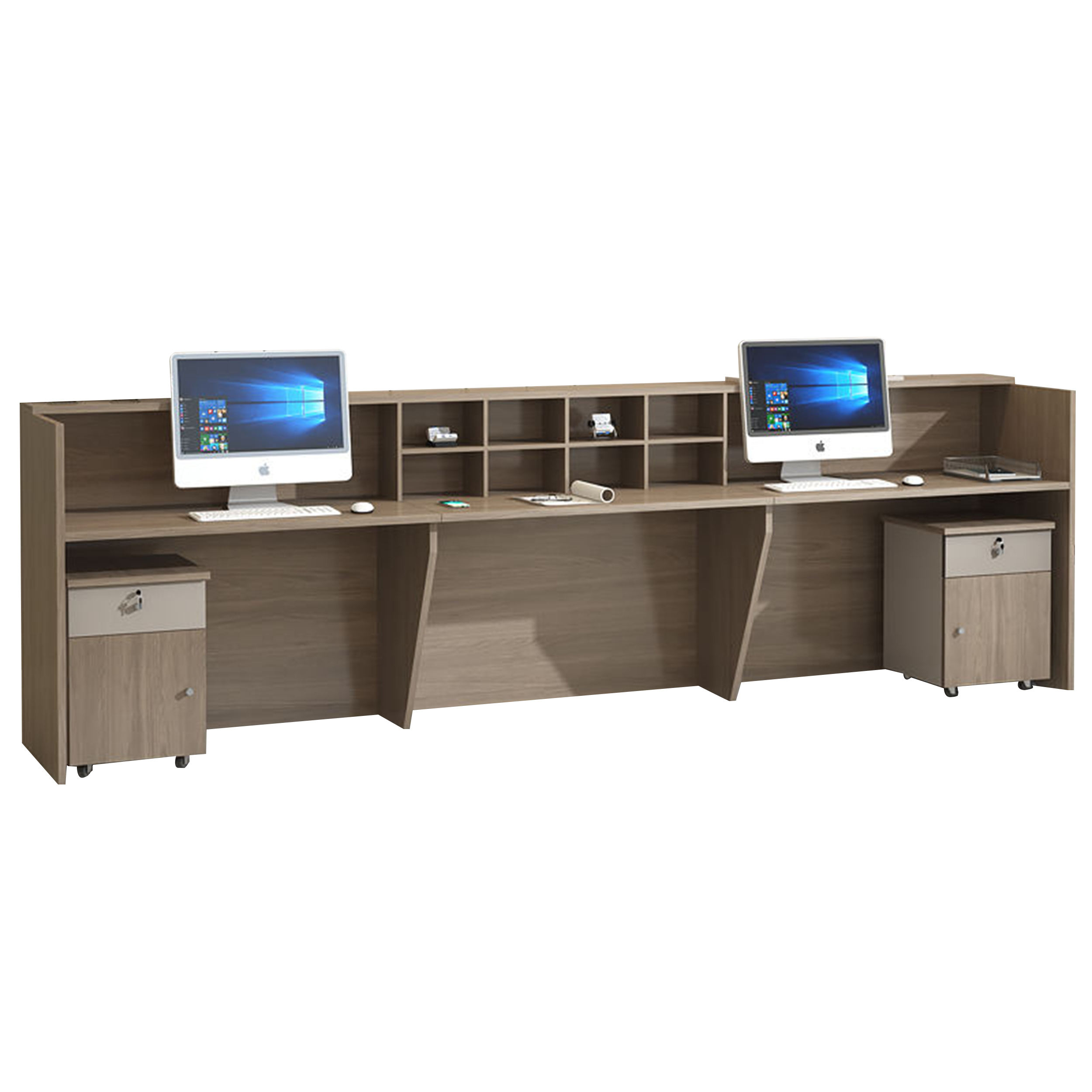 acrylic reception desk led