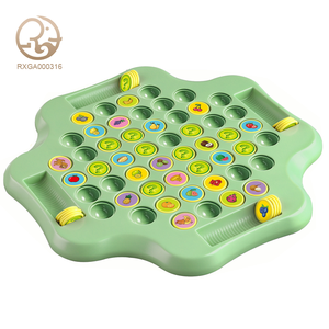 Gioco da Tavolo Educativo <span class=keywords><strong>per</strong></span> <span class=keywords><strong>Bambini</strong></span>, Allenamento della <span class=keywords><strong>Memoria</strong></span> con Frutta e Animali, Scacchi Reversibili, <span class=keywords><strong>Giochi</strong></span> <span class=keywords><strong>di</strong></span> Puzzle - Product Image 1