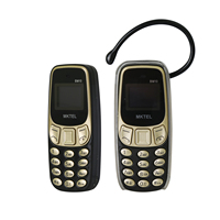 Teléfono Móvil Mini BM10 con Pantalla LCD OLED de 0.66 Pulgadas, Mini Teclado, Soporte para Doble Tarjeta SIM, Nuevo Estado Usado, Pantalla de Teléfono Celular 2G
