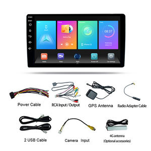 Henmall Universal 2 Din 9 pouces Android Head Unit GPS Navigation Device Car Dvd <span class=keywords><strong>Player</strong></span> Car Stereo <span class=keywords><strong>Radio</strong></span> avec fonction caméra 360 - Product Image 6