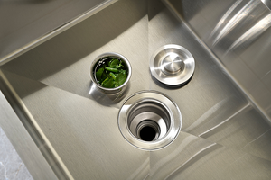 Éviers de cuisine haut de gamme en acier inoxydable 304, évier de cuisine simple fait main de luxe, évier de cuisine moderne - Product Image 5