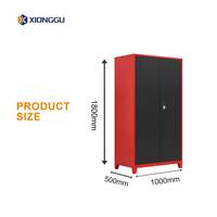 Grand armoire de rangement en acier pour carport avec serrure numérique, organisateur de garage pour stationnement résidentiel et appartements, fournisseur