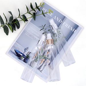 ขวดสเปรย์พลาสติกบรรจุภัณฑ์เครื่องสำอางหรูหรา ขนาด 100 มล. 120 มล. 150 มล. 200 มล. 250 มล. ขวด PET สำหรับสเปรย์บำรุงผิวหน้า - Product Image 2