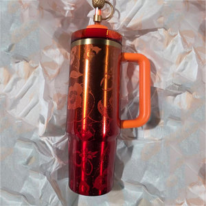 New Karol G Cup 40oz Double Layer Stainless Steel Straw Insulated Cup Portable Car Travel Vacuum Tumbler with Gift Box - Product Image 3