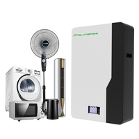 Batterie solaire au lithium 48v Lifepo4 Power wall pack de batterie 100Ah 200Ah 5kwh 10kwh