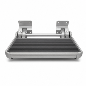 Escalón Plegable Reforzado para RV, <span class=keywords><strong>de</strong></span> Aluminio Fundido, Antideslizante, para Camper, Caravana, Remolque, Ahorro <span class=keywords><strong>de</strong></span> Espacio, Directo <span class=keywords><strong>de</strong></span> Fábrica OEM - Product Image 1