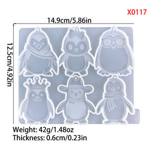 แม่พิมพ์ซิลิโคนเรซิ่นทำมือ Kingnoo รูปทรงไม่สม่ำเสมอ 1 ชิ้น สำหรับงาน DIY สไตล์ Ins ของตกแต่ง เครื่องมือทำเค้ก มีสินค้าในสต็อกที่เหอเป่ย - Product Image 2