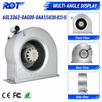 Ventilador Industrial Original Alemán 6SL3362-0AG00-0AA1/G4E280-BC23-05 230V AC de Bajo Ruido con Convertidor de Frecuencia