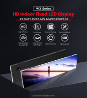Pantalla LED GOB para Interiores P1.53 P2.5 de Paso Fino, 3.84x1.92m, Video Wall 4K HD para Sala de Control de Conferencias, México, Latinoamérica