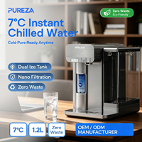 Filtres à eau potable à membrane nano pour bureau, purificateur d'eau, distributeur d'eau froide, efficacité zéro déchet