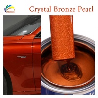 Peinture de réparation automobile Acrylique Brillant Cristal Bronze Nacré 1L Charm MK-X03 Application par pulvérisation Vente en gros usine Prêt à expédier