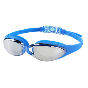 Lunettes de natation en silicone style <span class=keywords><strong>News</strong></span> Style, anti-buée, anti-UV, verres transparents, pour adultes, sports nautiques. - Product Image 1