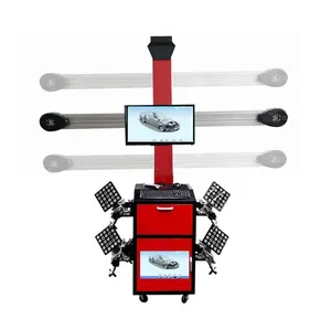 Auto tracking 3D quattro ruote di allineamento con la macchina mobile di allineamento delle ruote Sony Camera