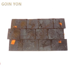 GOINYON Mat de marquage en caoutchouc à motif pierre chinoise pour béton, moule de moulage en caoutchouc, modèle personnalisé pour l'estampage de sols et de murs - Product Image 5