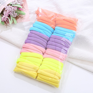 Bandas Elásticas para el Cabello para Niñas, Cuerda de Goma sin Costuras, Accesorios para el Cabello - Product Image 3