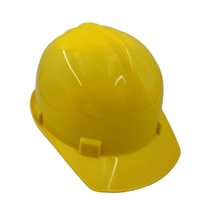 Casque de sécurité industriel en plastique ABS pour l'exploitation minière, avec suspension à cliquet à 6 points pour l'industrie de la construction
