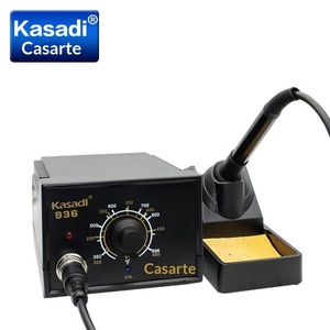 Station de soudage numérique 60W ESD avec écran LCD et température contrôlée, <span class=keywords><strong>fer</strong></span> à <span class=keywords><strong>souder</strong></span> réglable avec chauffage en céramique, fabriqué en Chine - Product Image 4