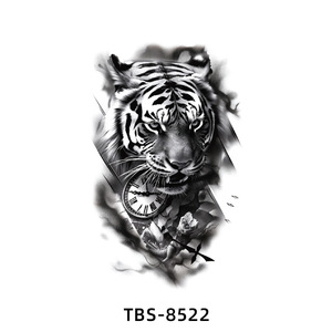 Tatouages temporaires animaux 2025 pour hommes adultes, tatouages religieux demi-bras pour femmes, autocollants de <span class=keywords><strong>tatouage</strong></span> factice temporaire pour la famille - Product Image 6