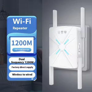 Routeur Gigabit bi-bande 1200Mbps 2 RJ45 1 WAN 2 LAN Wireless <span class=keywords><strong>WiFi</strong></span> Extender AP Repeater Signal Booster 4G Signal Booster - Product Image 2