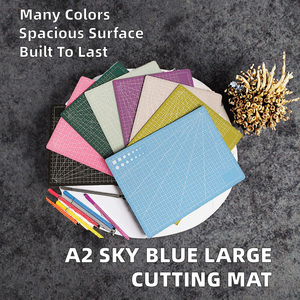 <span class=keywords><strong>Tapis</strong></span> de découpe manuel HAIJU <span class=keywords><strong>grand</strong></span> <span class=keywords><strong>format</strong></span> A2, bleu ciel, <span class=keywords><strong>PVC</strong></span> 3 mm d'épaisseur, 3 couches, imprimé à l'écran, 1,35 kg, pour travaux manuels - Product Image 5