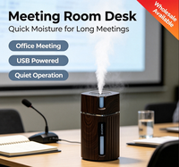 Humidificateur portable diffuseur d'arômes à faible bruit et grande capacité, effet bois, pour usage domestique et commercial – Vente en gros