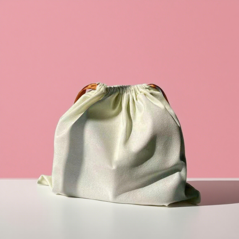 Cotton Printed Muslin Drawstring Bags Custom