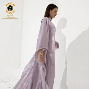 Zaynab Kaftan Party Abaya perla Abaya abito donna Dubai modesto personalizzato Abaya donna vestito musulmano kaftano