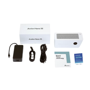 Máquina de Minería de Bitcoin Avalon Nano3S 6T SHA-256 |   Minero de criptomonedas BTC de bajo nivel de ruido y eficiencia energética - Product Image 1