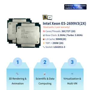 NUEVO Kit de Placa Base para PC de Escritorio X99-DD41 E-ATX 8X DDR4 RAM, Combo Dual Intel <span class=keywords><strong>Xeon</strong></span> <span class=keywords><strong>E5</strong></span> 2699 V3, Placa Madre X99 con Doble CPU - Product Image 2