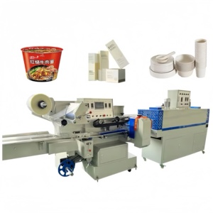 Dầu gội điện cơ thể rửa hộp Máy đa chức năng nhiệt co lại công nghệ cho nước giải khát thực phẩm gói lõi bao gồm. Động cơ PLC - Product Image 2