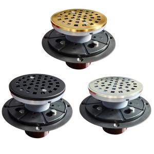 Rejilla de drenaje de piso de acero inoxidable SUS 304 de 4 pulgadas, estilo americano, cuadrada y redonda, a prueba de olores, fácil de instalar, antiolores. - Product Image 1