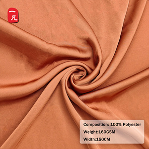 Tela de poliéster 100% satinada con estampado anti-pilling 75D, imitación ácido acético, para faldas y vestidos de noche - Product Image 2