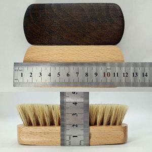Wholesale Natural Wooden Handle Bristle <b>Scrub</b> <b>Brush</b> for Shoes Care - Product Image 5
