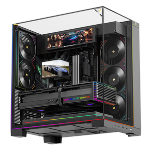 Lev-ita Vision 360 UB ARGB BLACK 120mm ARGB High Air Pressure Performance <b>Fan</b> - Product Image 2